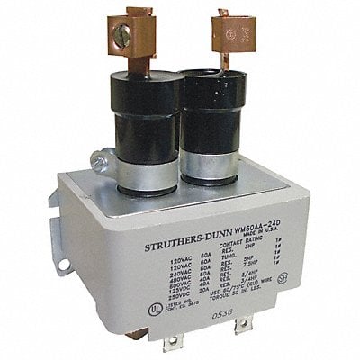 Mercury Contactor DPST 60A 120VAC MPN:M60AA-120VAC