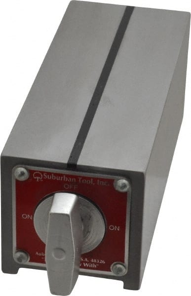 Standard Pole Rectangular Permanent Magnetic Block Chuck MPN:MTCS