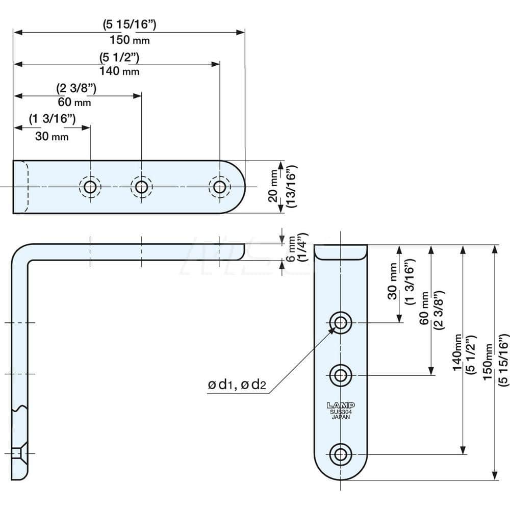 Brackets MPN:SU-A150/M