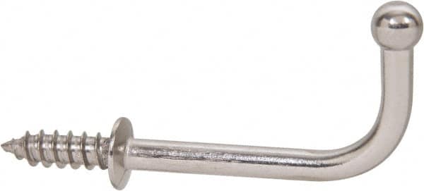 Storage Hook: Screw Mount, 1-1/2