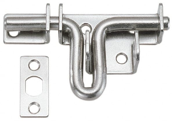 Gate Latches, Finish/Coating: Stainless, Polished , Overall Length: 1.811in , Overall Width: 3.346in , Overall Height: 1.4170in  MPN:SSG-85