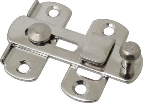 Slide Bar Door Latch: 2-3/4