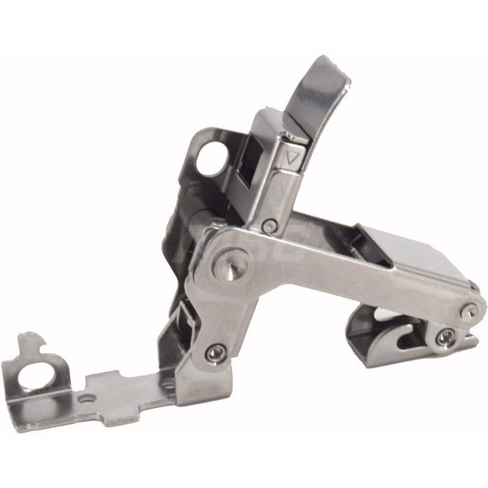 Compression Draw Door Latch: 25.4 mm OAW, 25.8 mm OAH, 304 Stainless Steel, Polished Finish MPN:STF-CP140