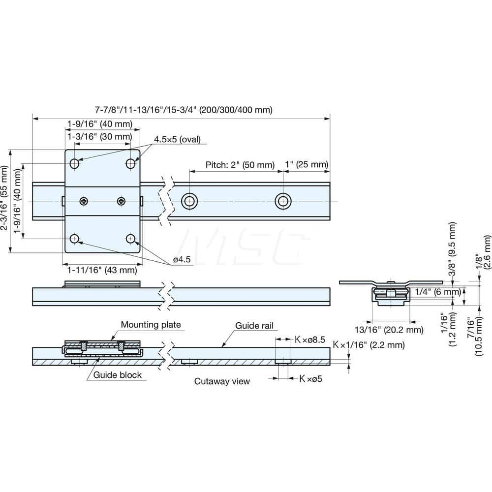 Linear Motion Systems MPN:MLG20-400