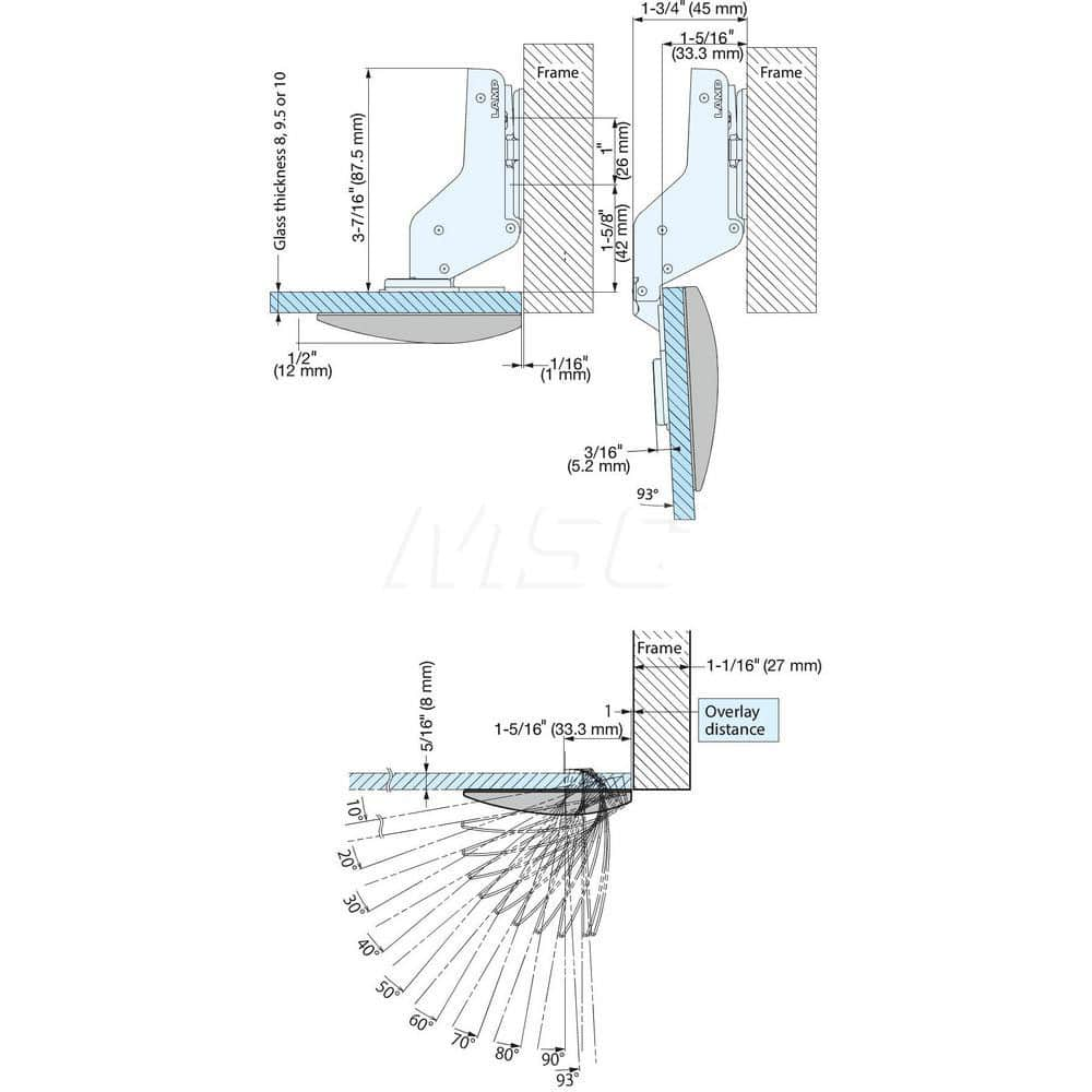 Example of GoVets Specialty Hinges category