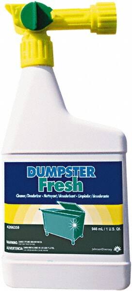 Trash Can Deodorizer: Liquid, 32 oz Bottle MPN:DVO94266359