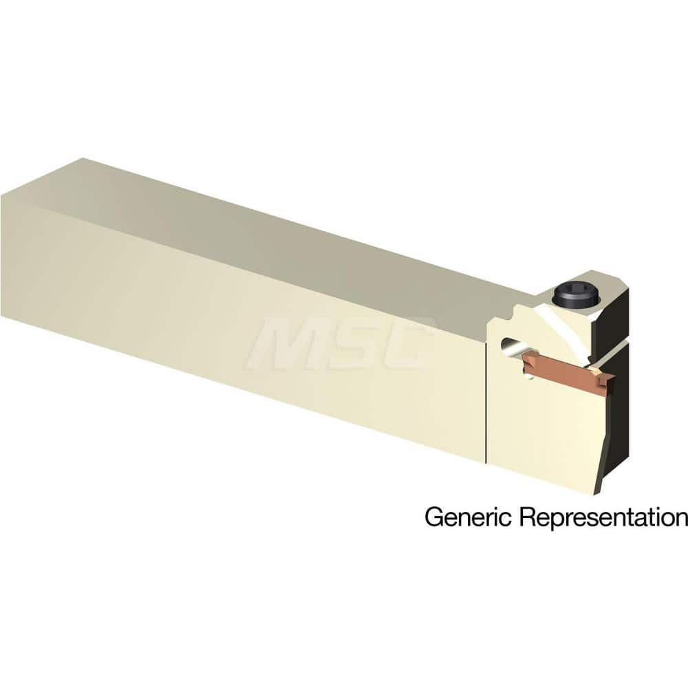 Indexable Cutoff Toolholder: 6 mm Max Depth of Cut, 12 mm Max Workpiece Dia, Left Hand MPN:2600AWB