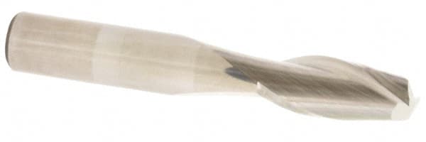 Square End Mill: 1/8'' Dia, 1/2'' LOC, 1/8'' Shank Dia, 1-1/2'' OAL, 4 Flutes, Solid Carbide MPN:U100269