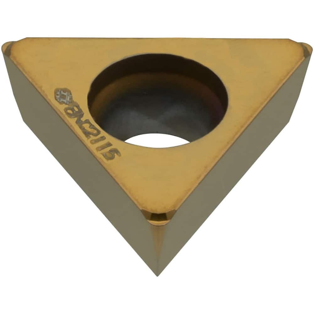 Turning Inserts, Insert Style: TPGT , Insert Size Code: 222 , Insert Shape: Triangle , Corner Radius (mm): 0.80 , Insert Material: Cubic Boron Nitride (CBN)  MPN:166QEMF