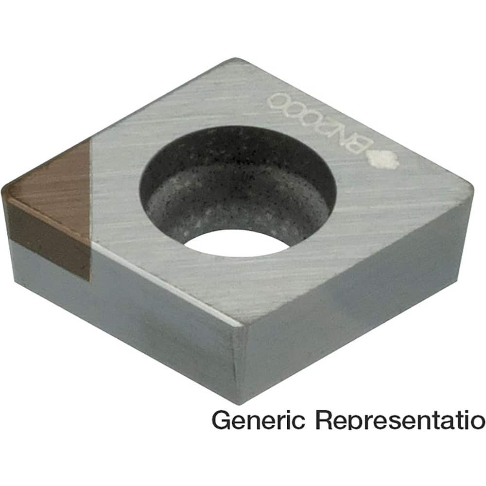 Turning Inserts, Insert Style: CCGA , Insert Size Code: 21.51 , Insert Shape: Diamond , Corner Radius (mm): 0.40 , Insert Material: Cubic Boron Nitride (CBN)  MPN:16JYDTB