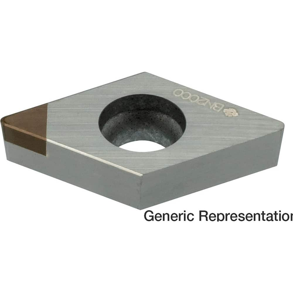 Turning Inserts, Insert Style: DCGA , Insert Size Code: 21.51 , Insert Shape: Diamond , Corner Radius (mm): 0.40 , Insert Material: Cubic Boron Nitride (CBN)  MPN:16JYDTD