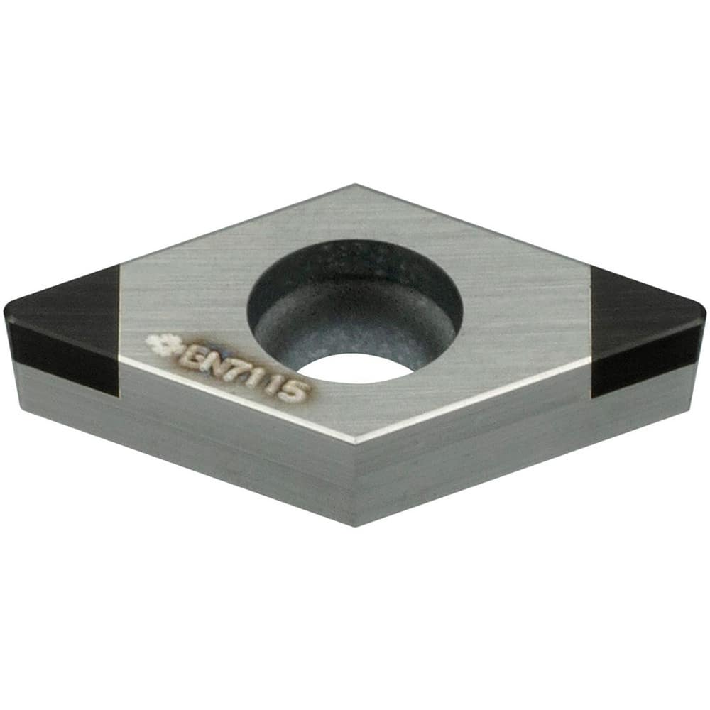 Turning Inserts, Insert Style: DCGA , Insert Size Code: 32.51 , Insert Shape: Diamond , Corner Radius (mm): 0.40 , Insert Material: Cubic Boron Nitride (CBN)  MPN:16RK155