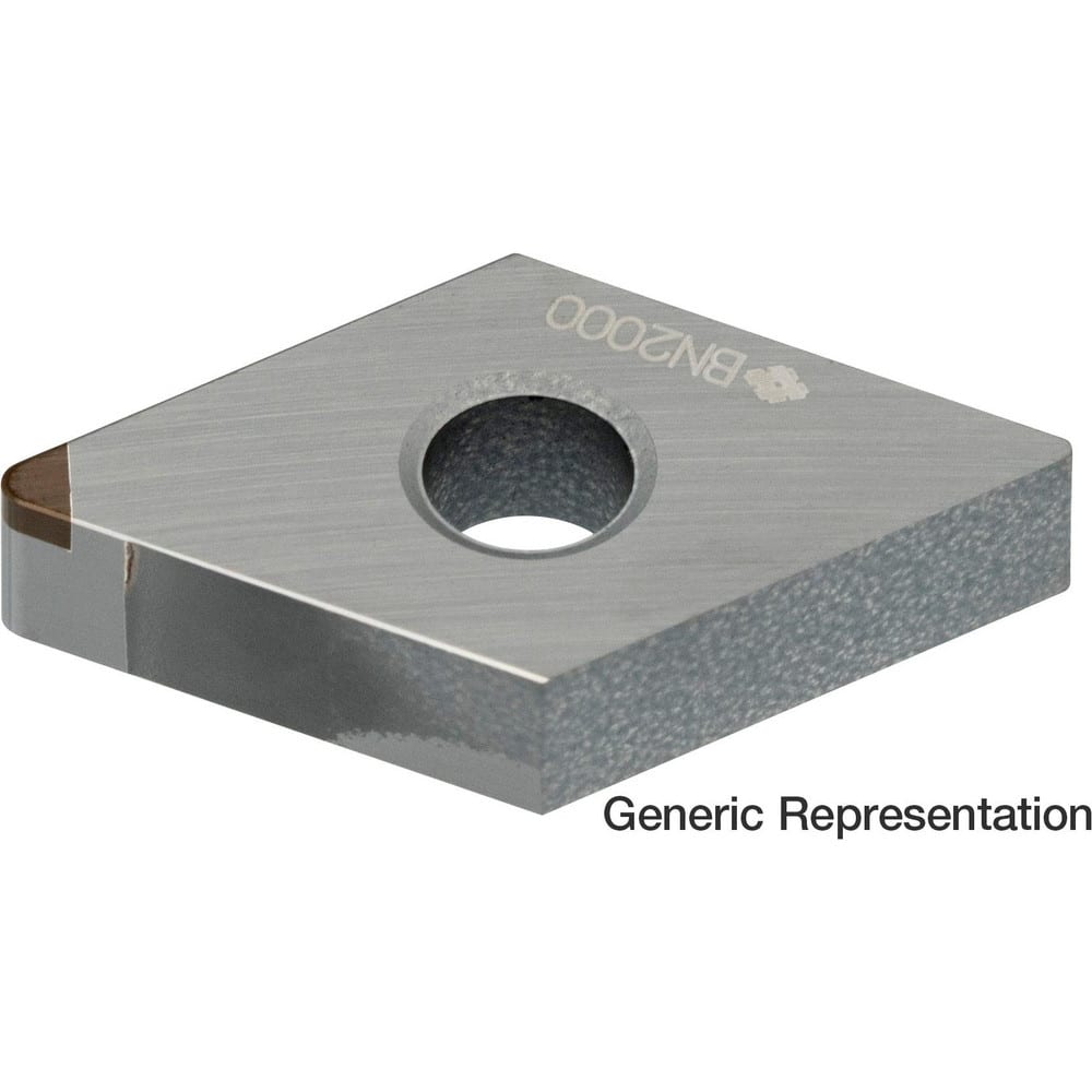 Turning Inserts, Insert Style: DNGA , Insert Size Code: 432 , Insert Shape: Diamond , Corner Radius (mm): 0.80 , Insert Material: Cubic Boron Nitride (CBN)  MPN:16V9WJW