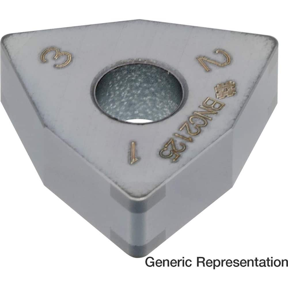 Turning Inserts, Insert Style: WNGA , Insert Size Code: 432 , Insert Shape: Trigon , Corner Radius (mm): 0.80 , Insert Material: Cubic Boron Nitride (CBN)  MPN:16W4GBG