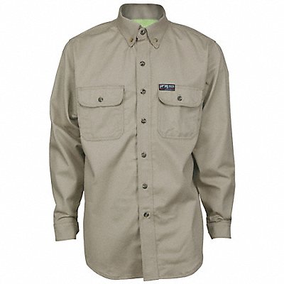 FR Long Sleeve Shirt 8.7 cal/sq cm Tan MPN:SBS2003L