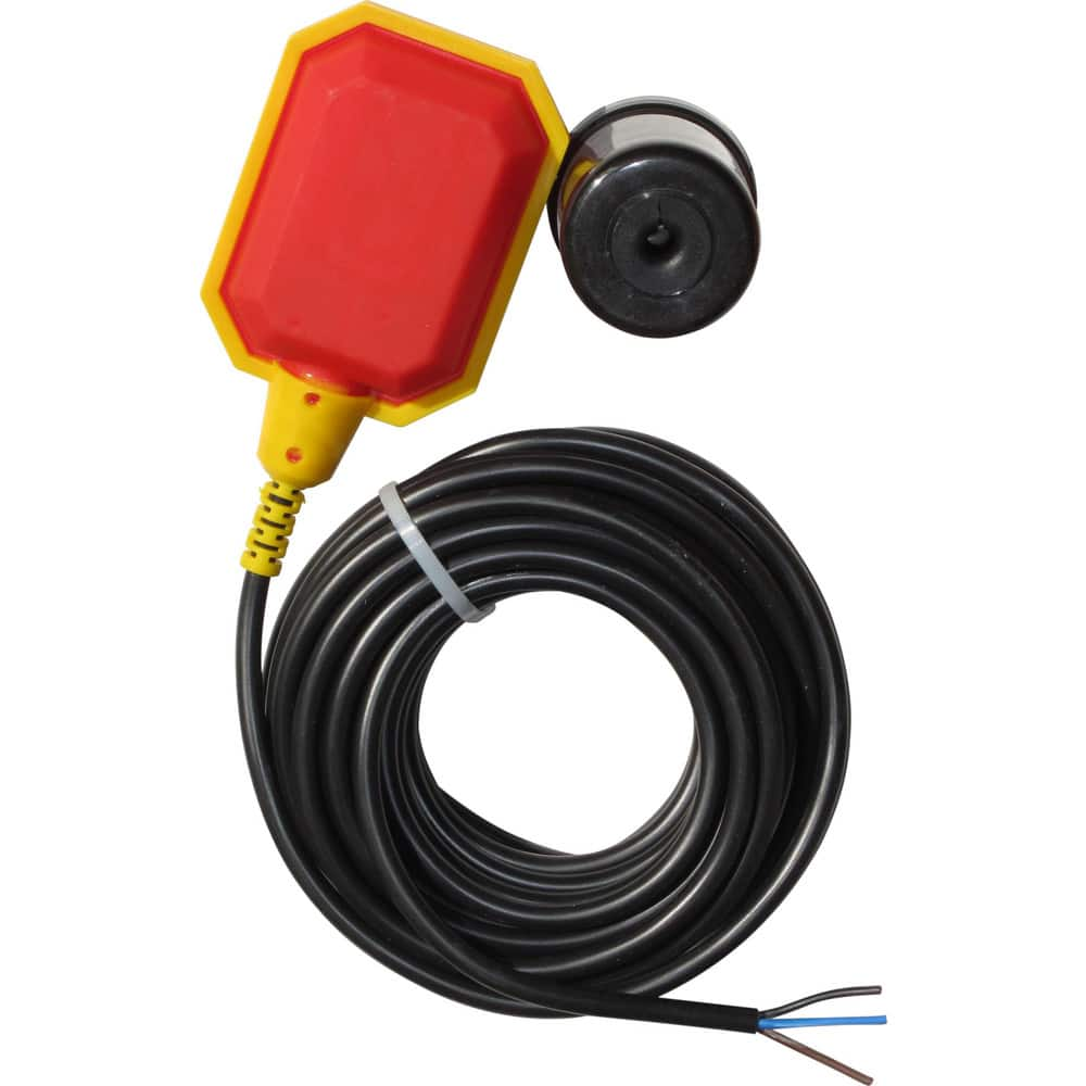 Float Switches, Pump Type: Float Switch, For Use With: Sump/Grinder Pumps, Float Style: Weighted Control Float Switch, Voltage (AC): 3.3V DC, 120V AC, 220V AC MPN:SA-2359-10-RAW