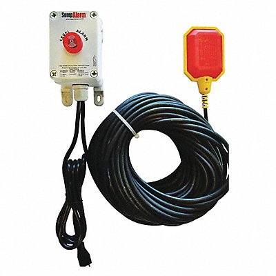 High Water Alarm LED 90dB Horn 100 ft. MPN:SA-120V-1L-100