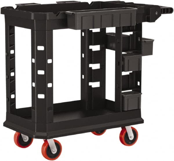 Standard Utility Cart: Structural Foam, Gray MPN:PUCHD1937