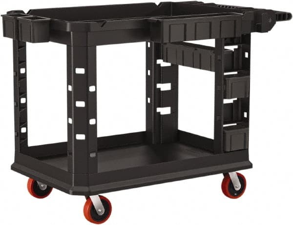 Standard Utility Cart: Structural Foam, Gray MPN:PUCHD2645