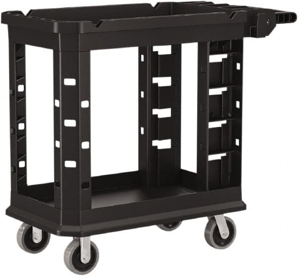 Standard Utility Cart: Structural Foam, Gray MPN:PUCSD1937