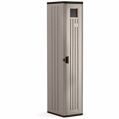 Plastic Storage Cabinet 20 x72 Gray MPN:BMC5800