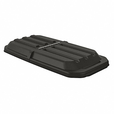 Tilt Truck Lid Black 1 cu yd. Hinged MPN:RMTT100LID