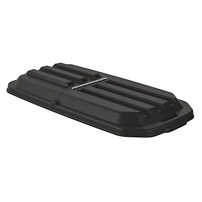 Tilt Truck Lid Black 1/2 cu yd. Hinged MPN:RMTT50LID