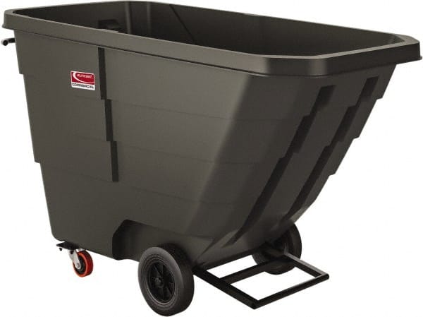 Polyethylene Basket Truck: 1 cu yd, 800 lb Capacity MPN:RMTTLD100D