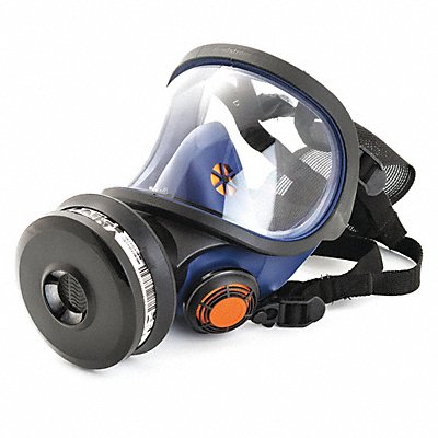 Full Face Respirator M/L Black Blue MPN:SR 200 PC