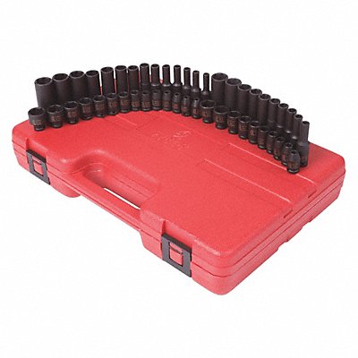 Drive Mstr Impct Socket Set 1/4 48 pcs. MPN:1848