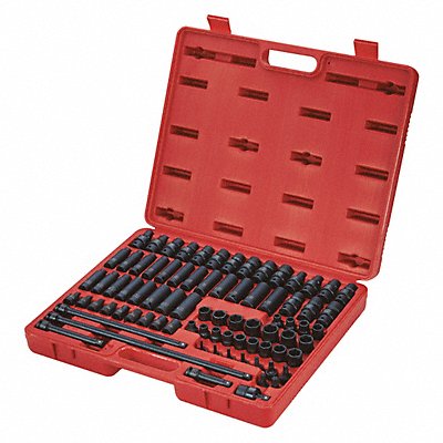 Impct Socket Set SAE Metric 80 pcs. 3/8 MPN:3580