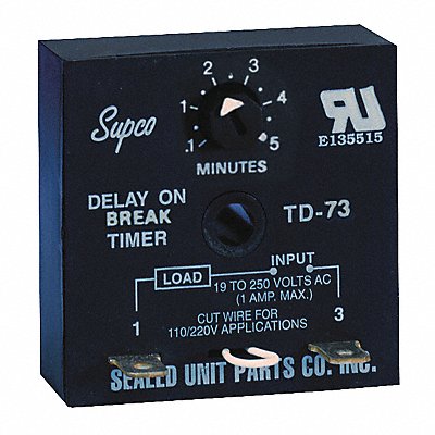 Encapsulated Timing Relay 19-250VAC MPN:TD73