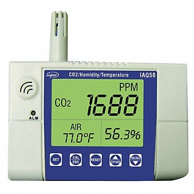 Indoor Air Quality Monitor Wall Mounted MPN:IAQ50