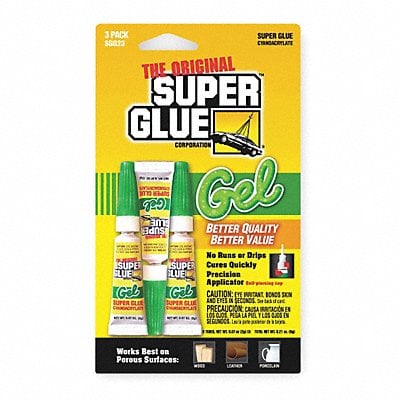 Instant Adhesive 0.07 fl oz Tube PK3 MPN:SGG23-48