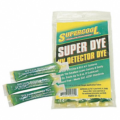 A/C Leak Detection Dye .25 Oz PK12 MPN:D1-12