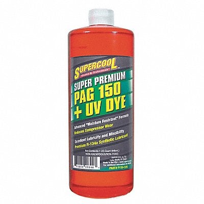 A/C Comp Lube UV Dye 32 Oz Flsh Pnt 455F MPN:P150-32D