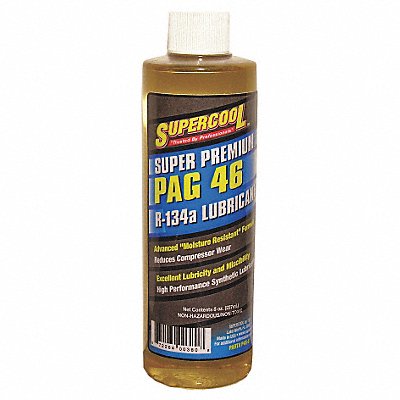 A/C Comp PAG Lube 8 Oz Flash Point 442 F MPN:P46-8