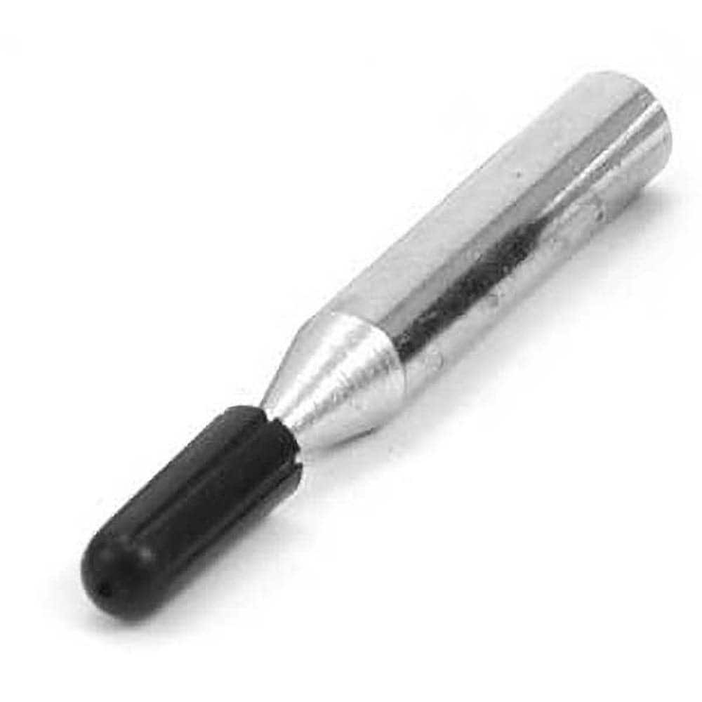 Point Mandrels, Product Compatibility: Rubberized Point , Hole Size Compatibility (Inch): 27/32 , Shank Diameter (Inch): 1/4 , Thread Size: Non-Threaded  MPN:A010140
