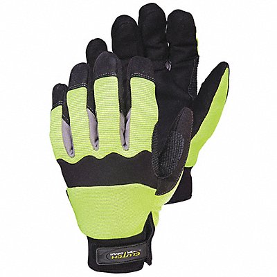 K2457 Mechanics Gloves Black/Lime L PR MPN:MXHV2PB/L