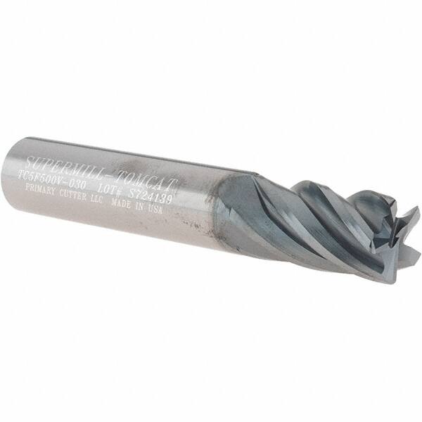 Corner Radius End Mill: 1/2