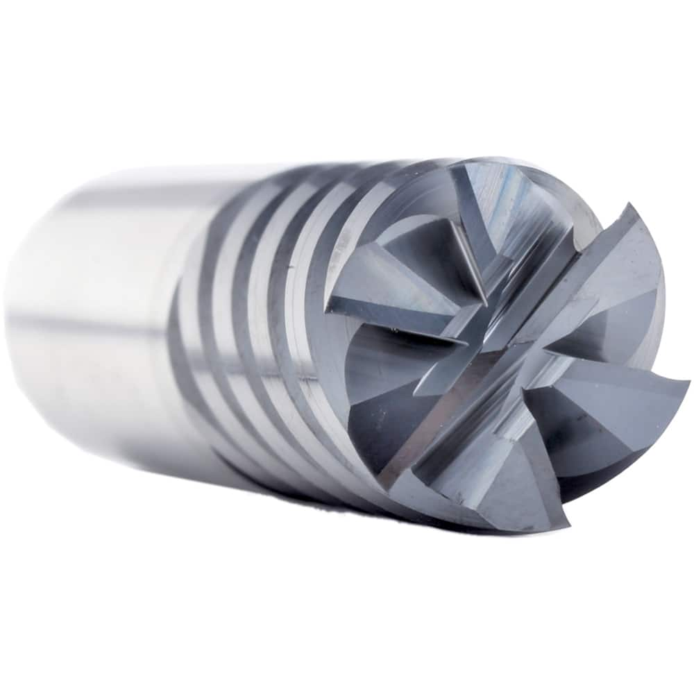 Square End Mill: 1/2'' Dia, 1-1/4'' LOC, 1/2'' Shank Dia, 3'' OAL, 6 Flutes, Solid Carbide MPN:SM6F500A