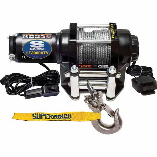 Automotive Winches, Winch Type: Wire Rope , Winch Gear Type: Planetary , Winch Gear Ratio: 136:01:00 , Pull Capacity: 3000 , Cable Length: 50  MPN:1130220