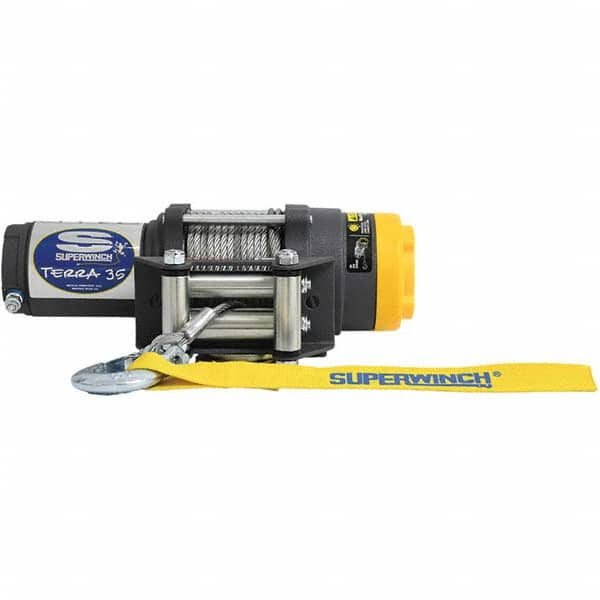 Automotive Winches, Winch Type: Wire Rope , Winch Gear Type: Planetary , Winch Gear Ratio: 140:01:00 , Pull Capacity: 3500 , Cable Length: 50  MPN:1135220