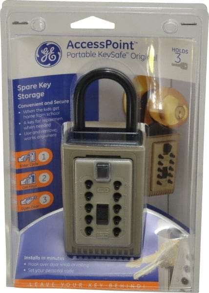 Push Button Combination Portable Key Safe MPN:001000