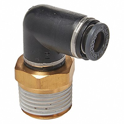 Male Elbow Compression Type Brass PK2 MPN:ABE240