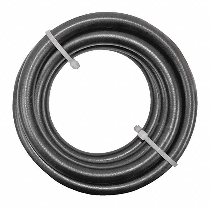 A/C Hose 1/2 Inside Dia 25 ft L Black MPN:AC10H25