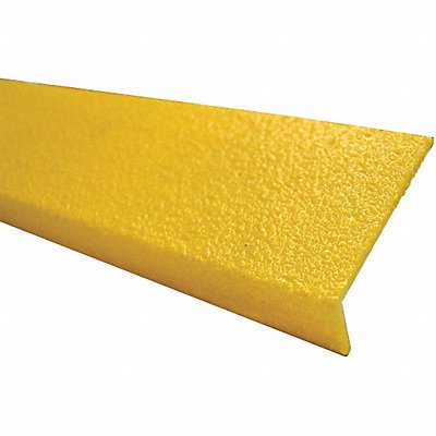 FRP Stair Nosing Yellow 24inW Fiberglass MPN:9N12003X002408M