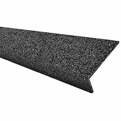 FRP Stair Nosing Black 24in W Fiberglass MPN:9N12003X002419H