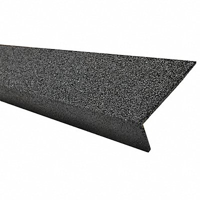 FRP Stair Nosing Black 24in W Fiberglass MPN:9N12003X002419M