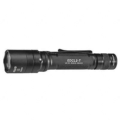Tactical Flashlight Alum Black 1200lm MPN:EDCL2-T